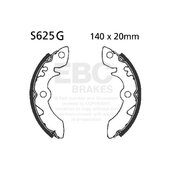 Brzdové čeľuste -sada EBC S625G drážkovaný