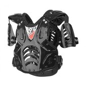 Chránič hrudi POLISPORT XP2 ADULT čierna/strieborná/čierna