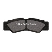 Brzdové obloženie EBC FA677TT