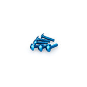 Skrutky PUIG ANODIZED 0550A modrá M5 x 20mm (6ks)