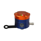 Nádržka na  brzdovú kvapalinu ACCOSSATO CNC-worked straight bracket included oranžová