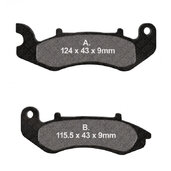 Brzdové obloženie EBC SFA707