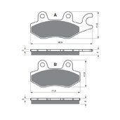 Brzdové obloženie GOLDFREN 332 S3