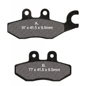 Brzdové obloženie EBC SFA418HH