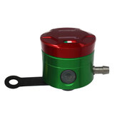 Nádržka na  brzdovú kvapalinu ACCOSSATO CNC-worked straight bracket included červené