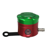 Nádržka na  brzdovú kvapalinu ACCOSSATO CNC-worked straight bracket included zelená