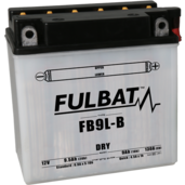 Konvenčný akumulátor ( s kyselinou) FULBAT FB9L-B (12N9-3B) (YB9L-B) Vrátane balenia kyseliny