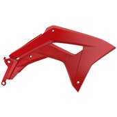 Spojler chladiča POLISPORT (pár) červená