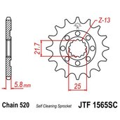 Reťazové koliečko JT JTF 1565-14SC 14T, 520 Samočistiace ľahké