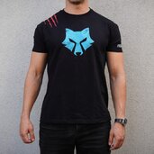 Moteam tričko - 2025 / black-cyan - 25_black_cyan (1) (Medium)