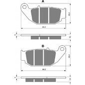 Brzdové obloženie GOLDFREN 311 S3