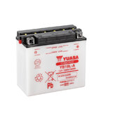 Yumicron battery with acid YUASA YB18L-A