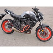 RDmoto padací rám - Yamaha MT07 červený SL01 /CF79R