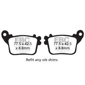 Brzdové obloženie EBC FA436V