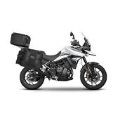 Kompletná sada bočných adventure vakov SHAD TERRA TR40 a hliníkového 55 L vrchného kufru ,vrátane montážnej sady SHAD TRIUMPH TIGER 900/GT/RALLY