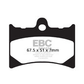 Brzdové obloženie EBC FA126