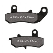 Brzdové obloženie EBC FA157