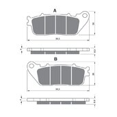 Brzdové obloženie GOLDFREN 277 S3