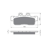 Brzdové obloženie GOLDFREN 363 S33 STREET FRONT