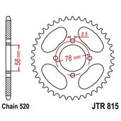 Reťazová rozeta JT JTR 815-38 38T, 520