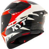 Kyt prilba tt-revo - gear / black red - Y6TR0024-KYT - TT-REVO - GEAR BLACK RED (5) (Medium)