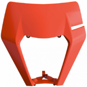 Maska predného svetla POLISPORT 8666800005 fluorescentná oranžová