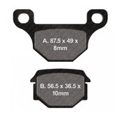 Brzdové obloženie EBC FA093