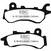 Brzdové obloženie EBC FA716