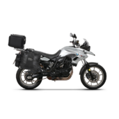 Kompletná sada sedlových brašní SHAD TERRA TR40 adventure a hliníkového kufra SHAD TERRA BLACK 55L, vrátane montážnej sady SHAD BMW F 650 GS / F 700 GS/ F 800 GS (2008 - 2018)