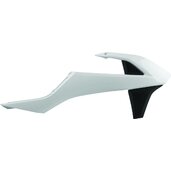 Spojler chladiča POLISPORT (pár) biela/čierna