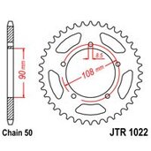 Reťazová rozeta JT JTR 1022-38 38T, 530