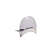 Plexi na motorku PUIG ROADSTER 5932H dymové univerzálne, upevnenie na riadidlách