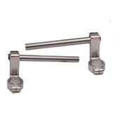 Adjustable raised clip-on + 40 mm ACCOSSATO with 46 mm forks