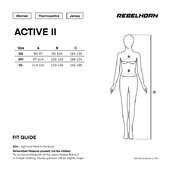 Rebelhorn - termo active ii dámsky vrch / čierne - active2ladyvrch4
