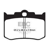Brzdové obloženie EBC FA216/3V