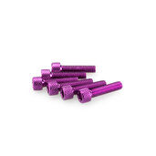 Skrutky PUIG ANODIZED 0544L fialová M6 x 25 mm (6ks)
