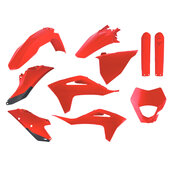 Sada plastov POLISPORT 91116 MX/enduro červená