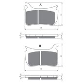 Brzdové obloženie GOLDFREN 276 AD