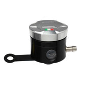 Nádržka na  brzdovú kvapalinu ACCOSSATO CNC-worked straight bracket included strieborná