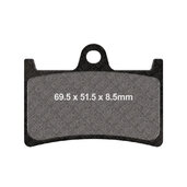 Brzdové obloženie EBC GPFAX380HH