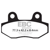 Brzdové obloženie EBC FA086/2