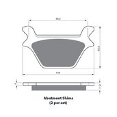 Brzdové obloženie GOLDFREN 056 S3
