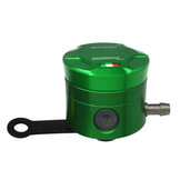 Nádržka na  brzdovú kvapalinu ACCOSSATO CNC-worked straight bracket included zelená