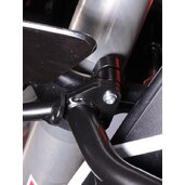 RDmoto padací rám - KTM 790 Adventure / R 2019- /komplet čierny /CF130KD