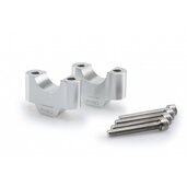 Stúpačky PUIG 20309P strieborná výška 30 mm, d 32 mm