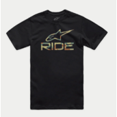 Alpinestars - tričko ride 4.0 camo csf / black - tricko-alpine-ride4.0