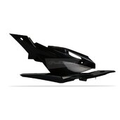 Bočné číslové tabuľky POLISPORT 8601200001 (pár) čierna