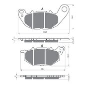 Brzdové obloženie GOLDFREN 369 S3