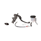 Radial brake master cylinder ACCOSSATO KITA 4 19x18 with folding lever + mirror holder