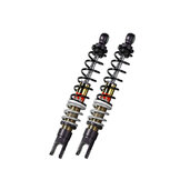 Twin front BITUBO ADJ: spring preload Black springs